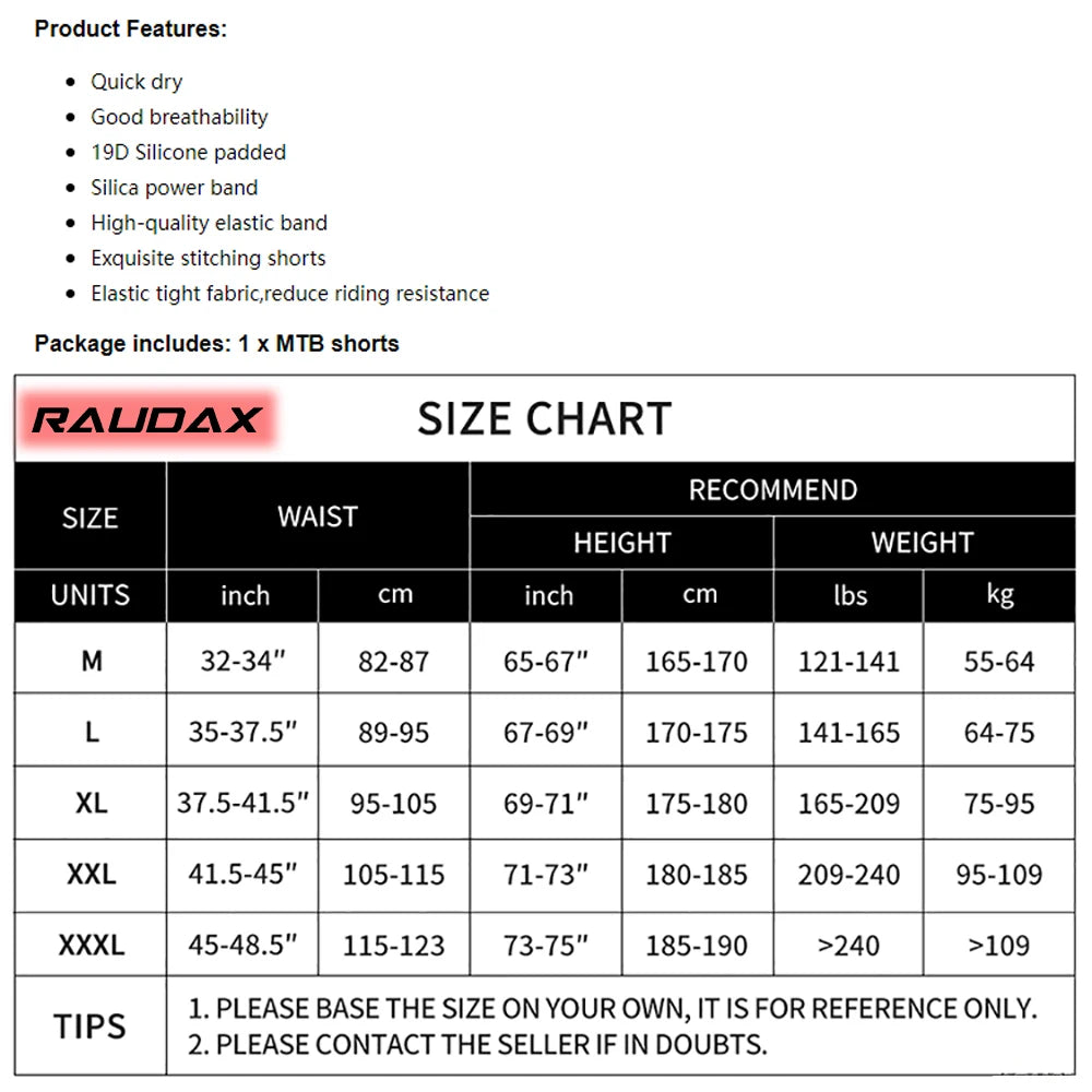 RAUDAX Bib Shorts