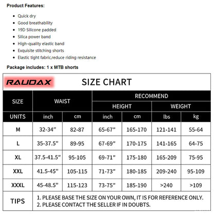 RAUDAX Bib Shorts